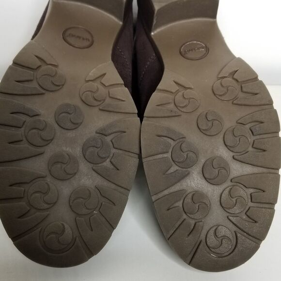 Sporto Holly Style Faux Fur Trim Lace Up Ankle Boots Brown Size 9M - Picture 7 of 10